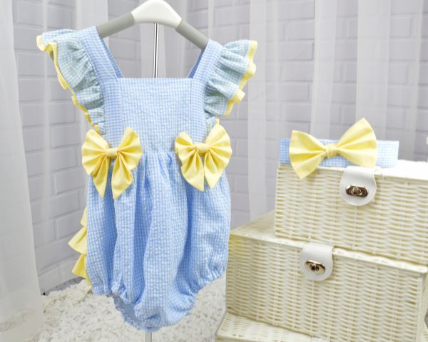 Ruffle bum romper