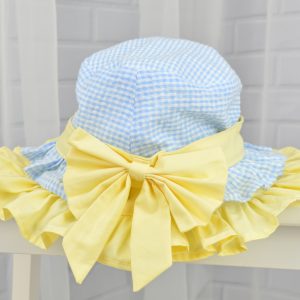 Girl's sun hat for baby girls, toddlers and little girls